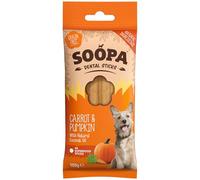 Soopa - Palitos dentales para Perros, 100 g, berza y Manzana