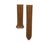 sooponu Correa de cuero para reloj Hamilton Khaki Field H70555533 Jazzmaster American Classic para hombre(Brown,23mm)