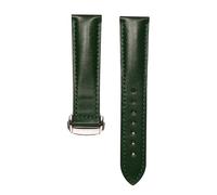 sooponu Correa de cuero para reloj Hamilton Khaki Field H70555533 Jazzmaster American Classic para hombre(Green,22mm)