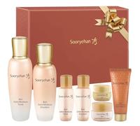 SOORYEHAN LG Beauty Bonextra Moisture Korean Skincare Set de regalo, tónico hidratante de lujo, loción emulsiva, espuma limpiadora, crema para ojos (385 ml)