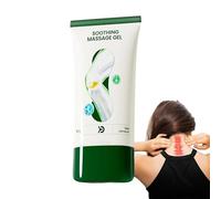 Soothing Cream - Gentle Massaging Gel, Fast Absorbing Joint Relief Formula with Cooling Comfort Effect, Daily Muscle Care Massage Cream for Knees Lumbar Spine Neck Hands, Portable Gel