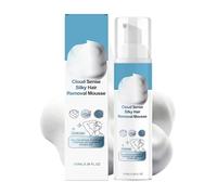Soothing Hair Removal Spray - 100 ml Gentle Depilatory Foam, Cloud-Like Hair Removal Foam for Sensitive Skin, Intimate Hair Remover for Bikini Line & Underarms, Professional Body Grooming Accessories