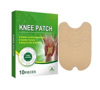 Soothing Knee Patch, Natural Reliefs Pad, 5.12x3.94 Inches Heat Patch with Extra Strength, Herbals Therapys, Painn Reliefs Patches with Flexible Fit, Muscle Care for Seniors and Athletes