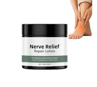 Soothing Nerve Cream, Calming Knee Care, 100 ml Relax Size Body Lotion, Neck Knee Relief for Gardeners Athletes Home Travel Household Adult Men Women Use, Gentle Skin Formula, Easy Daily Application