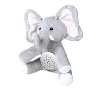 Soothing Plush Toy, Music Sleep Companion, 7.28x7.09in Animal Projector Doll, Authentic Colorful Breathing Light, 3 Gear Brightness Modes for Kids Bedtime Use