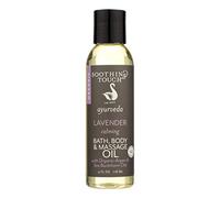 Soothing Touch Bath Body And Massage Oil - Organic - Ayurveda - Lavender - Calming - 4 Oz by Soothing Touch