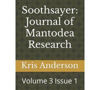 Soothsayer: Journal of Mantodea Research: Volume 3 Issue 1
