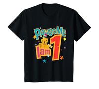 Sooty I Am One Cumple su Primer cumpleaños, Pawsome Kids Camiseta