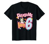 Sooty Soo Cumplo Six Pawsome Kids Camiseta