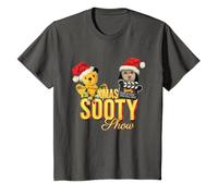 Sooty & Sweep Christmas Show Luces de Navidad Niños Camiseta