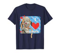 Sooty Sweep I Love Salchichas Camiseta