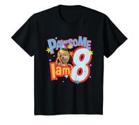 Sooty Sweep Tengo Ocho años y Cumple 8 años, Pawsome Kids Camiseta