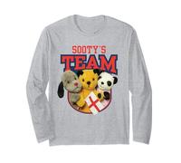 Sooty's Team Sweep & Soo Copa Mundial de Fútbol de Inglaterra Manga Larga