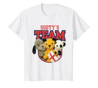 Sooty's Team Sweep & Soo Copa Mundial de Fútbol Inglaterra Niños Camiseta