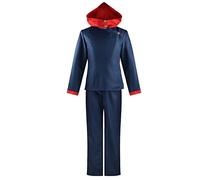 SOOYOOYOO Itadori Yuji Cosplay Rendimiento Disfraz Poliéster Telas Cómodas Traje Fantasía Regalo Para Unisexo [El Disfraz No Es Vendido Ni Creado Por Itadori Yuji]