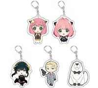 SOOYOOYOO Spy×Family Llaveros Colgantes Lindas Figuras Twilight Yor Forger Anya Forger Cosplay De Encanto Dibujos Animados Creativos Regalos Hechos A Mano