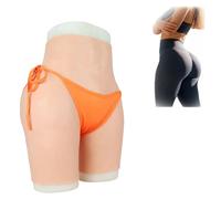 SooYUR Crossdressing Culo Grande Pantalones de Silicona Bragas realistas para realzar la Cadera y Levantar glúteos para Drag Queen transgénero,Color 1,Basic