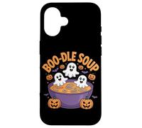 Sopa Boo-Dle Fantasmas espeluznantes de Fideos Carcasa para iPhone 16