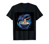 Sopa de fideos ramen con colores de agua Camiseta