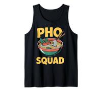 Sopa de Fideos vietnamitas de Pho Squad Camiseta sin Mangas