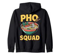 Sopa de Fideos vietnamitas de Pho Squad Sudadera con Capucha