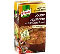 Sopa de lentejas ahumadas KNORR ladrillo de 1 l