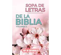 Sopa De Letras Biblia Volumen 2: En Español Letra Grande Para Adultos y Jovenes. Con Versículos de la Biblia y reflexiones cristianas en cada juego de palabras.
