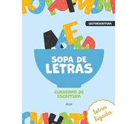 Sopa de letras. Cuaderno de escritura