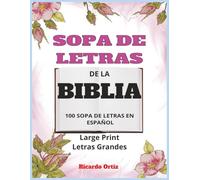 Sopa de Letras de la Biblia: Biblia, Sopa de letras Español. Letras Español, Palabras de la Biblia| 8.5x11, 100 pages|50 Puzzles| Gift, Vacation, Holidays