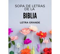 SOPA DE LETRAS DE LA BIBLIA: LETRA GRANDE
