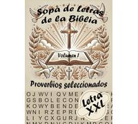 Sopa de Letras de la Biblia: Los mejores Proverbios Letra XXL