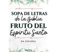 Sopa de Letras de la Biblia: Versículos sobre los Frutos del Espíritu Santo, en Español con Letra Grande | Versión NTV