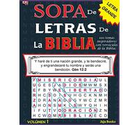 SOPA de LETRAS de la BIBLIA, Volúmen 1: Volume 1 (Spanish Bible Word Search)