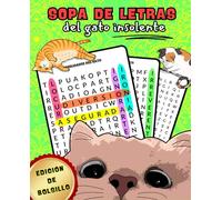 SOPA de LETRAS del GATO INSOLENTE - Edición BOLSILLO: 500+ palabras en 50+ puzzles - Búsqueda de palabras en FORMATO VIAJE (Sopas de letras temáticas)