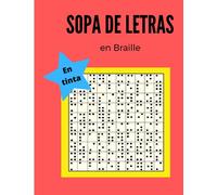 Sopa de letras en Braille en tinta: Sopa de Letras en Braille en tinta