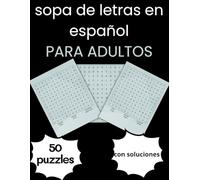 sopa de letras en español: :+300 palabras +50 puzzles
