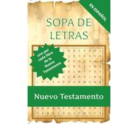 Sopa de Letras Nuevo Testamento: Spanish Bible Word Search | New Testament Word Search Spanish | Sopa de letras nuevo testamento | Christian Spanish gift book