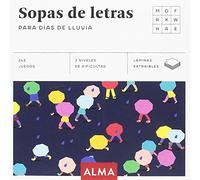 Sopa de letras para días de lluvia: 25 (Cuadrados de diversión)