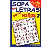 Sopa de Letras para Niños 3: Volume 3