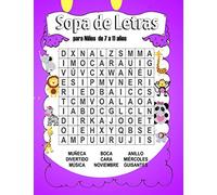 Sopa de Letras para Niños de 7 a 11 años: 7-11 años juegos - Rompecabezas, enigmas, logicà, sopas de letras