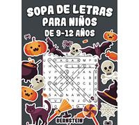 Sopa de letras para Niños de 9-12 años: 200 Sopa de letras con soluciones - Entrena la Memoria y la Lógica (edición de Halloween)
