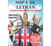 SOPA DE LETRAS VERBOS REGULARES EN INGLES: Sopa de letras en ingles | los verbos más usados en ingles | Más de 1,000 verbos regulares en ingles | sopa ... con letra grande | Vocabulario en Ingles