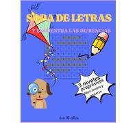 Sopa de letras y encuentra las diferencias: 26 sopa de letras i 24 imágenes de busca las diferencias