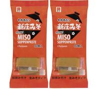Sopa de miso, 1 paquete con raciones de sopa de 160 gr (Paquete de 2)