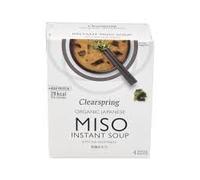 Sopa de Miso con Algas Instantánea - Pack de 8 Sobres (2 Cajas de 4 x 10g) - Rica en Nutrientes y Minerales - Receta Tradicional Japonesa - Lista en 1 Minuto - Sin Conservantes