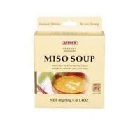 Sopa de Miso con Tofu Instantánea (Pack de 2 x 40g) - Caldo de Soja Fermentada con Dados de Tofu - Proteína Vegetal, Vegana y Saludable - Lista en 1 Minuto - 80g Total