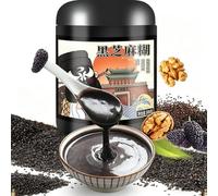 Sopa Instantánea De Sésamo Negro 500g, Mezcla 7 Granos Negros, Papilla Rápida Para Desayuno, Regalo Para Padres