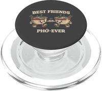 Sopa Pho Divertidos Mejores Amigos para Siempre Comida Vietnamita PopSockets PopGrip para MagSafe