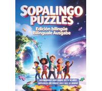 SOPALINGO PUZZLES: Edición bilingüe / Bilinguale Ausgabe: 25 Mundos Temáticos de Sopas de Letras para Niños de 7-12 años | 25 Themenwelten mit ... für Kinder von 7-12 (SopaLingo Master Series)