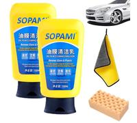 Sopami Emulsión limpiadora de película de aceite, Sopami Spray for revestimiento de automóviles, Sopami Oil Film Emulsion Limpiador de vidrios, Sopami Agente de recubrimiento de efecto rápido, Sopami